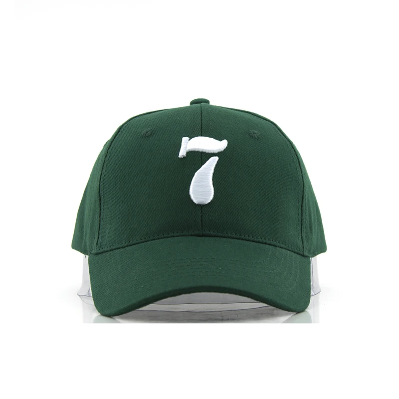 Fast delivery High Quality Cotton Caps And Hats Men number Embroidery 6 Panel Baseball Cap