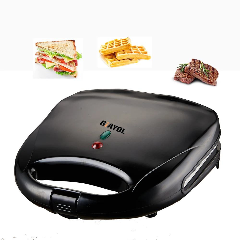 Многофункциональная электрическая сэндвич-машина тостер для домашнего использования 3 в 1 вафельница 700