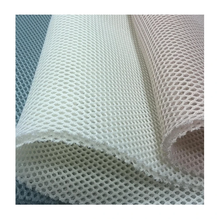 
100% polyester warp knitted textile thick 3d mesh fabric for mattress 