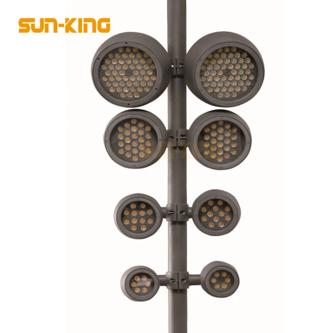 Waterproof 3000K 6000K projector exterior garden park floodlight 12W 24W 48W 54W led street landscape lamp