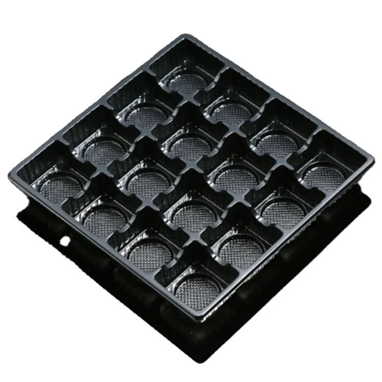wholesale 20*20*3cm packaging boxes High toughness plastic template for chocolate