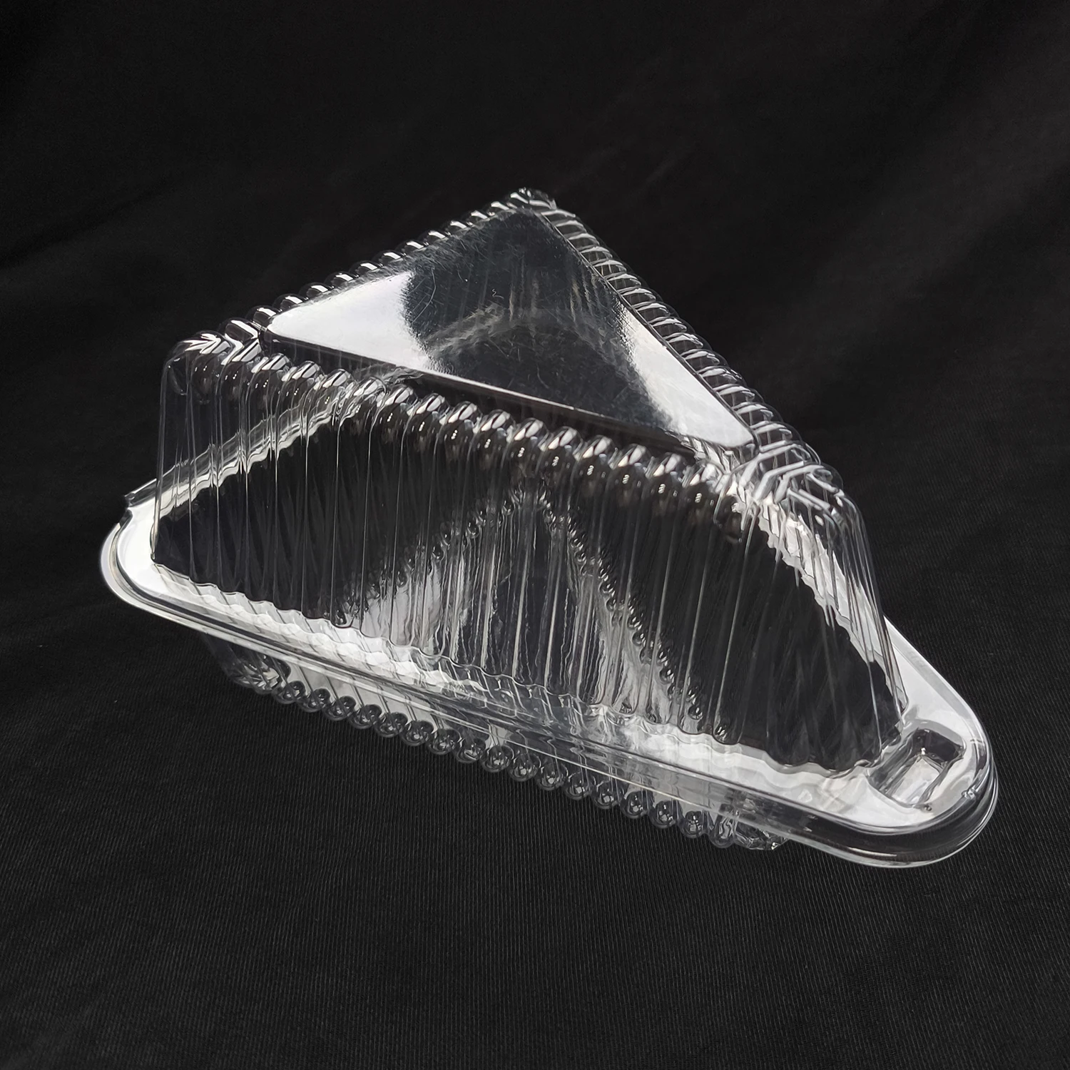 Transparent PET Plastic Cake Box Disposable Clamshell Food Container for Packaging Storing Lunch Use