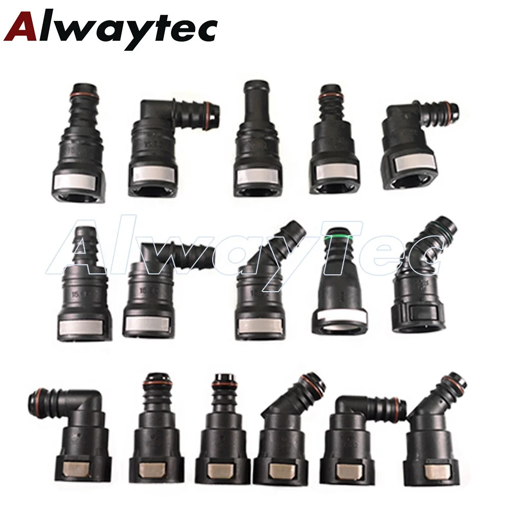 Hot Assembly 7.89mm Nylon Inserting Quick Line Connector Fuel Hose Coupling For Delivery