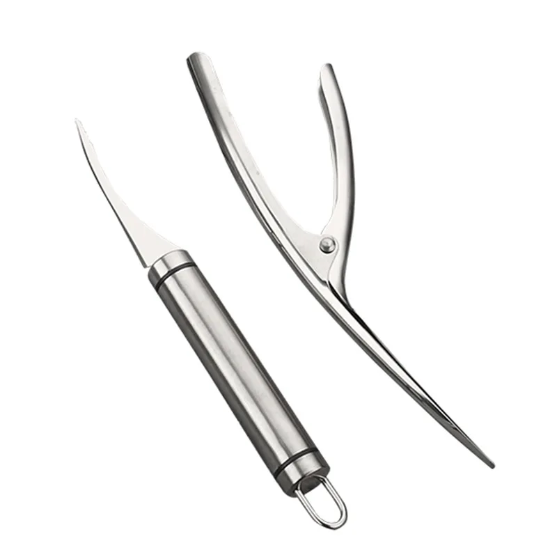 Shrimp Peeler Prawn Shrimp Peeling Plier Deveiners Kitchen Crayfish Shrimp Stripping Peelers Peel Seafood Tools