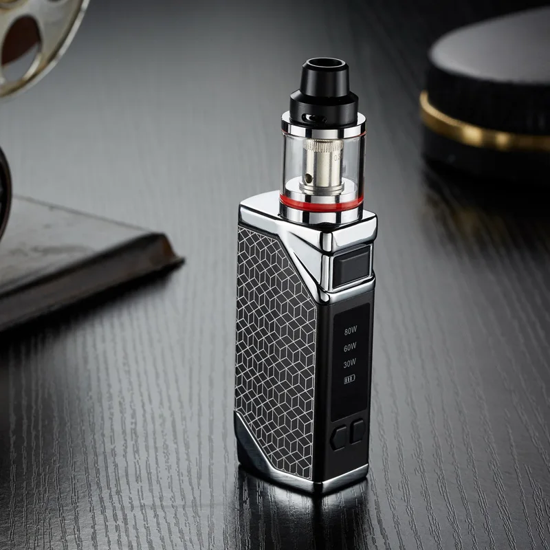 lexintong Refillable 2.0 ml Tank 0.2ohm Strong Endurance Big Clouds E Cig 80w vape kit