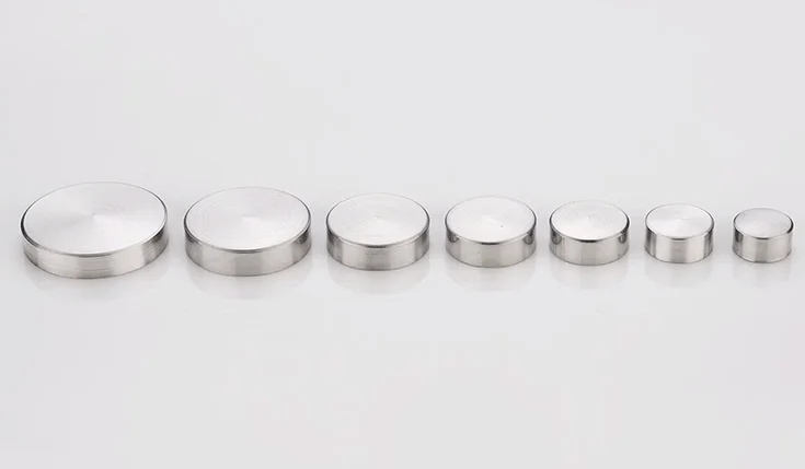Black Solid Brass Mirror Nail Advertisement Decoration Fixing Cap Screw for Glass