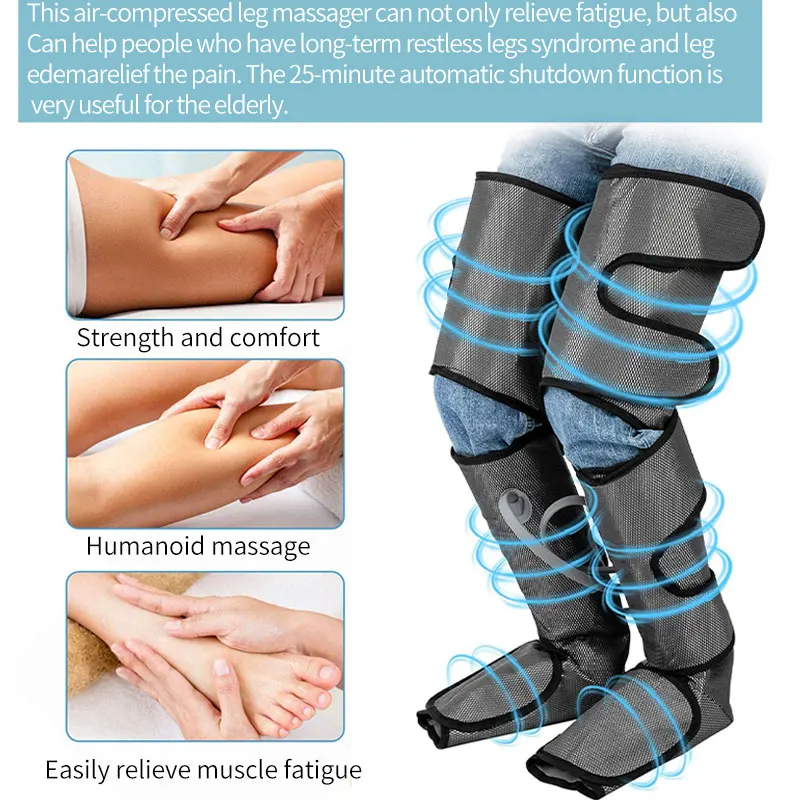 High Quality Leg Massager Blood Circulator Foot and Leg Air Compression Massager