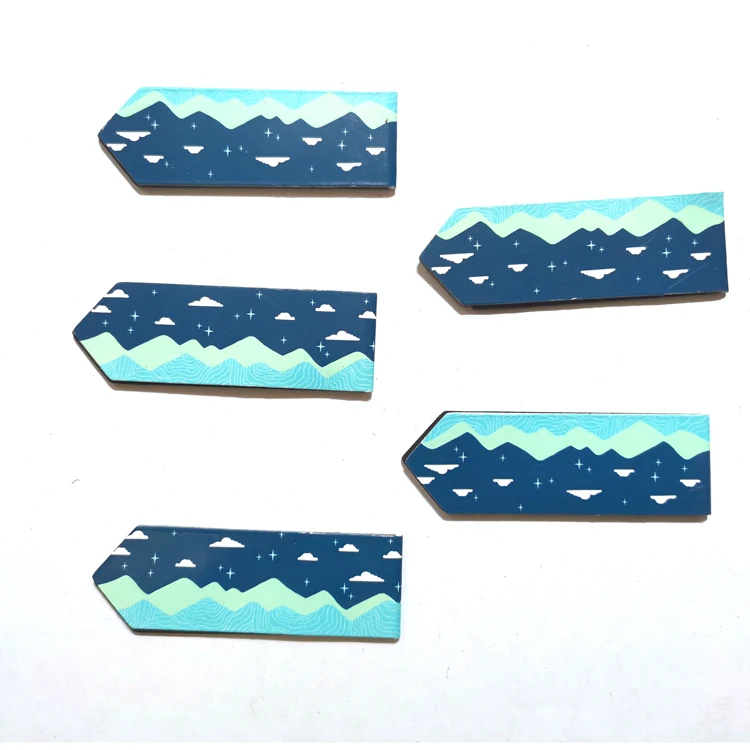 2022 New Design  Foldable Book Marks Snap-in Page Markers Fancy Book Mark  for School Students