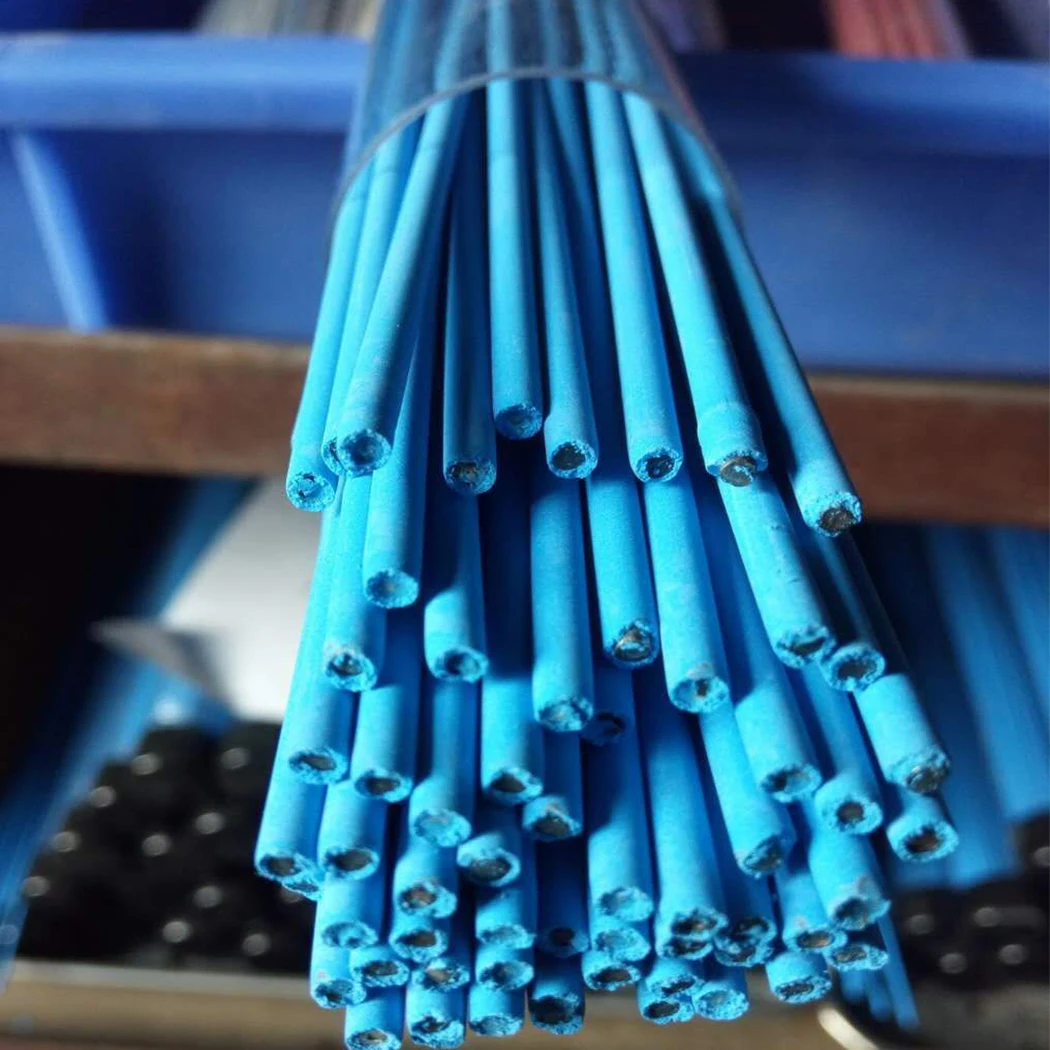 Silver Flux Coated Brazing Rods Copper Carbon Alloy Welding Rods in Bar Pattern MOQ 5KG