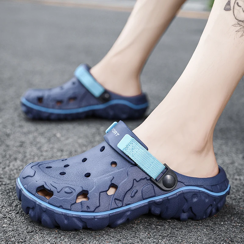 SX Customized Cheap Price Unisex Garden Clogs & Mules Women Mules EVA Injected Garden Shoes Adult Breathable Eva clogs shoes