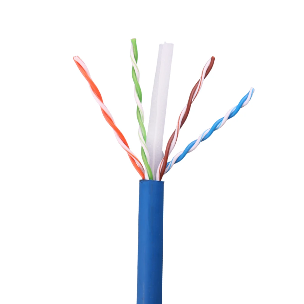 Ethernet-кабель в рулоне Cat6 utp ftp sftp 4P 300 м 305 м cmp Cat6e Сетевой оптоволоконный кабель кабели для компьютера