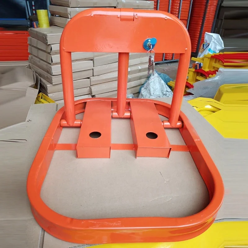 2024 Source factory ROHS Compliance Thickened O-Type Manual Parking Lock Car parking wheel lock