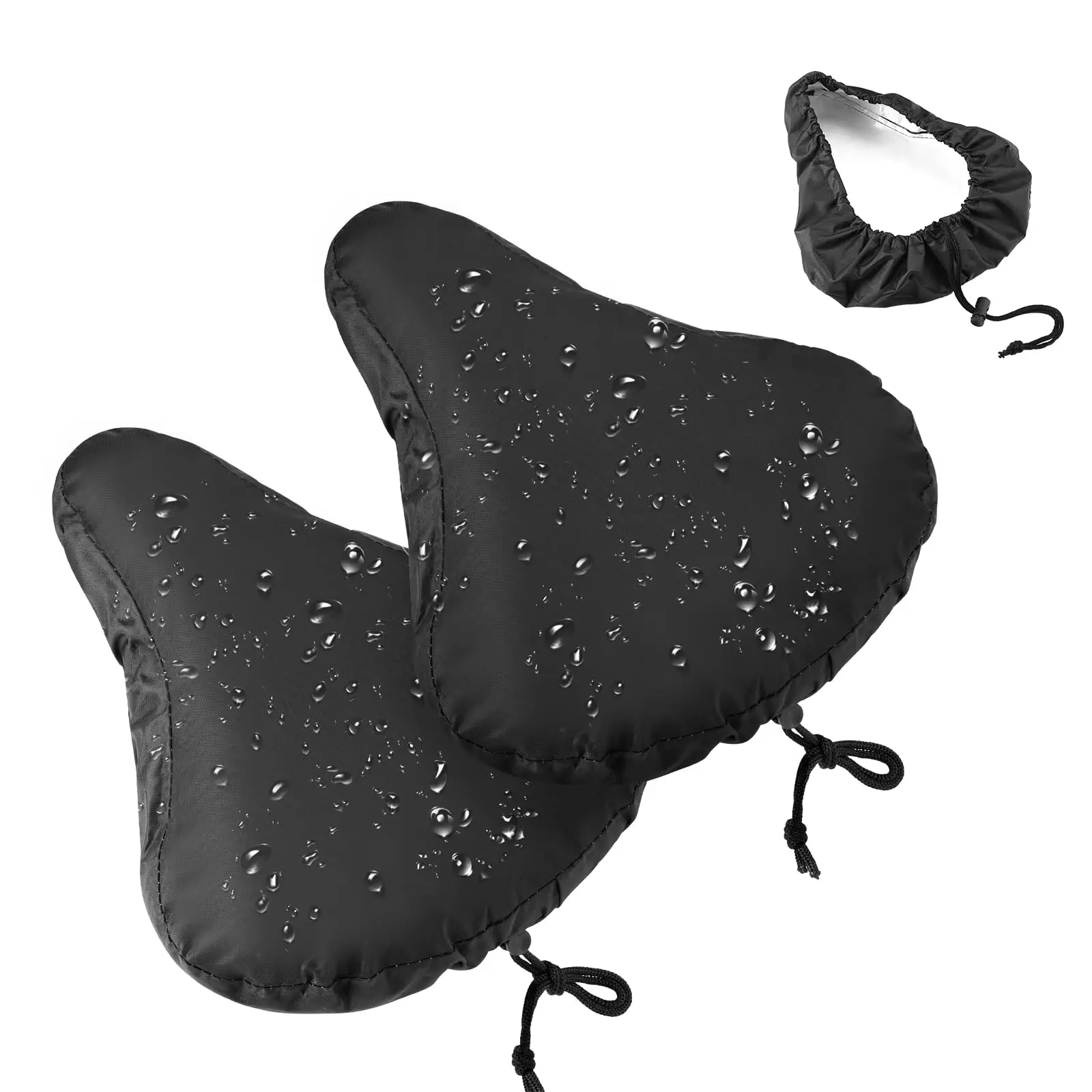 Wholesale Custom Universal Waterproof Rain Bicycle Recycled RPET Bike Seat Cover for Bicycle