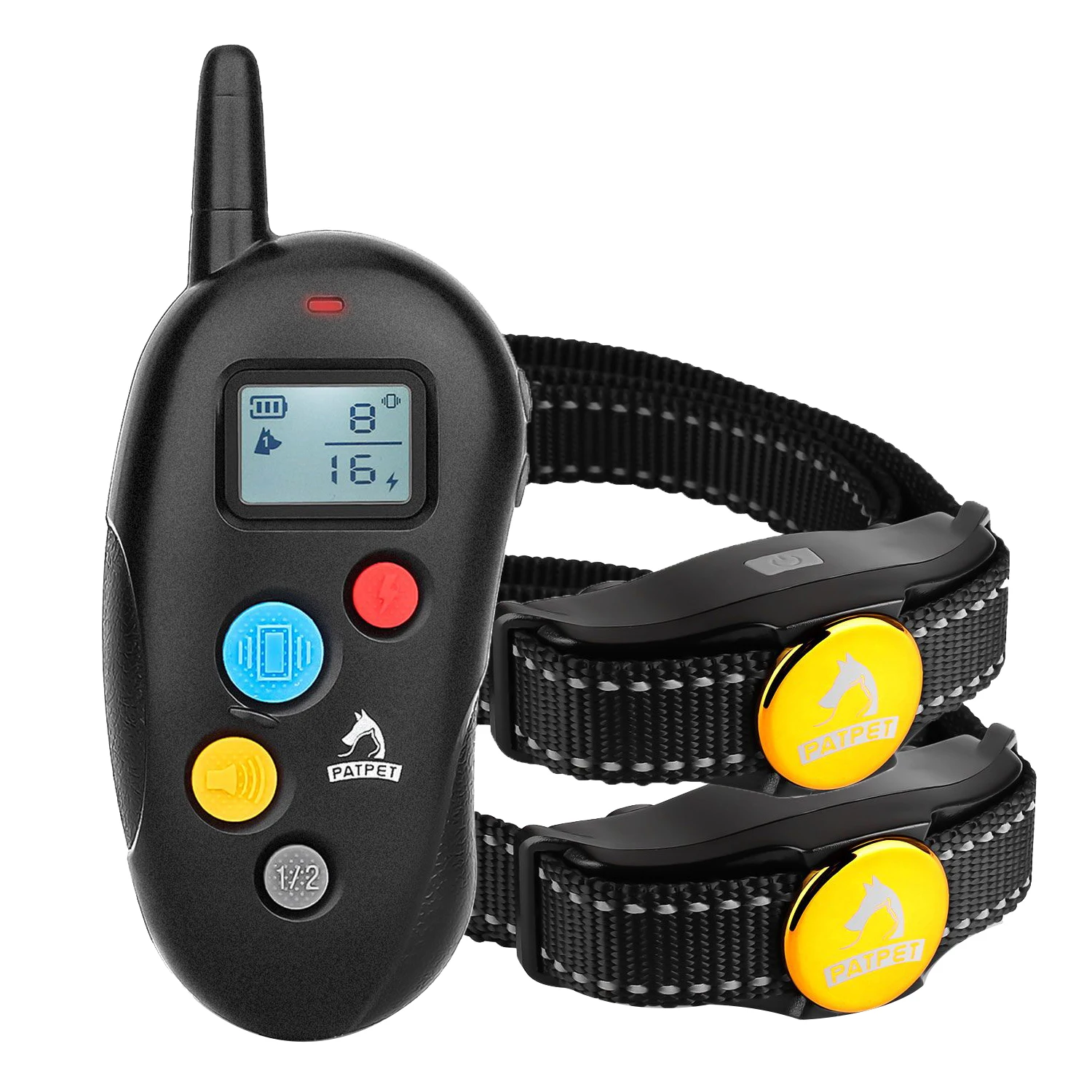 PATPET New Wholesale Customized  Five Star Design Pet Dog Training Nylon Collar Durable Easy Wearing