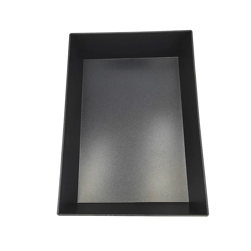 Home kitchen Bakery Use Rectangle Aluminum Metal Non Stick Detroit Pizza Pan Pizza Baking Tray with Lid