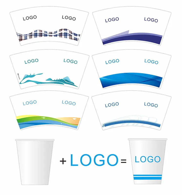 Water Based Lined Compostable Disposable Double Wall Coffee Tea Kraft Paper Cup Plastic Free To Go Paper Cups With Lids