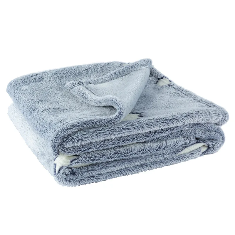 Hot Sale Flannel Super Soft Cold Weather Glow Luminous Blanket Sofa Bed Luminous Blanket