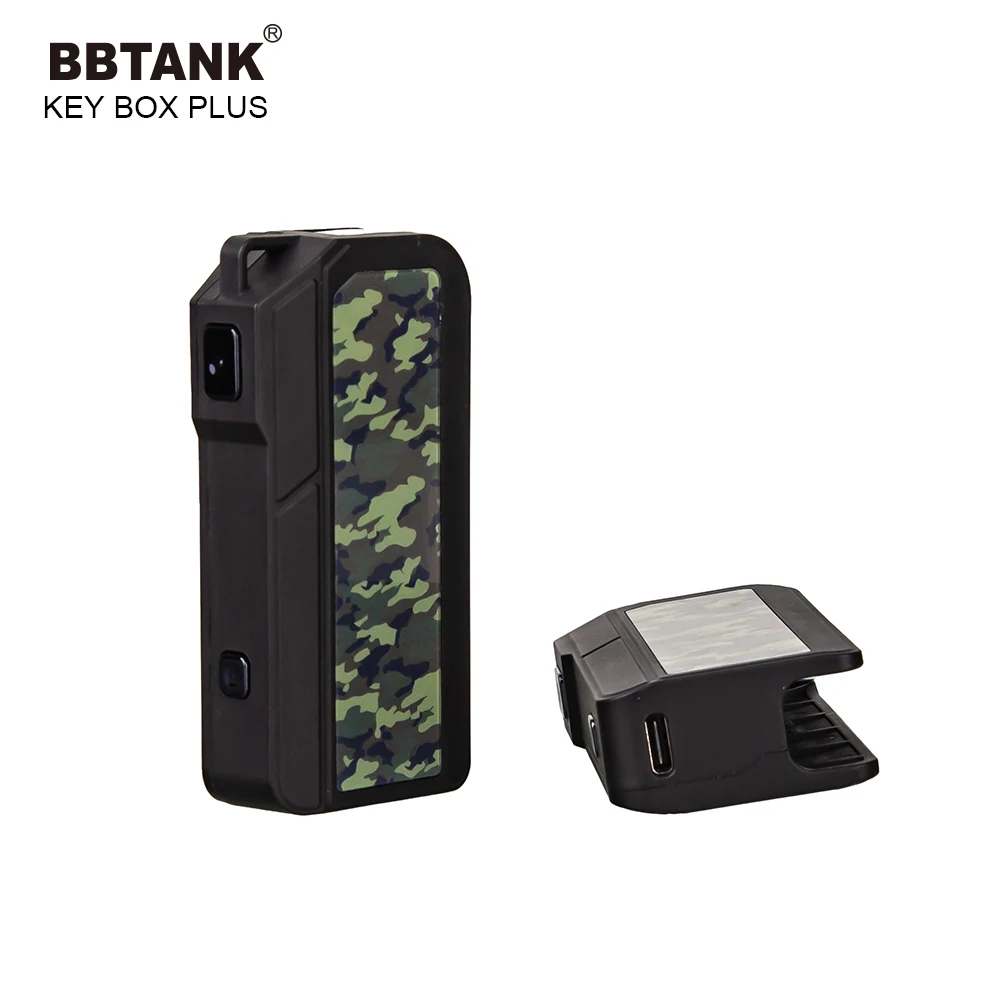 
BBtank box plus 510 thread carts battery 650mah adjustable voltages key flip battery 