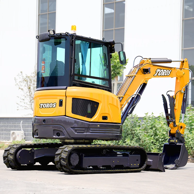 3.5 Ton Mini Excavator Supplier Crawler EPA Euro 5 kubota engine digger Free After Sale farm Machine Prices
