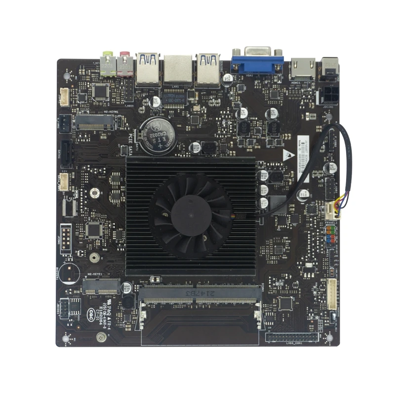 JWIPC Mini itx материнская плата DDR4 Intel ATOM N5095 игровая все в одном настольный компьютер процессор Материнская