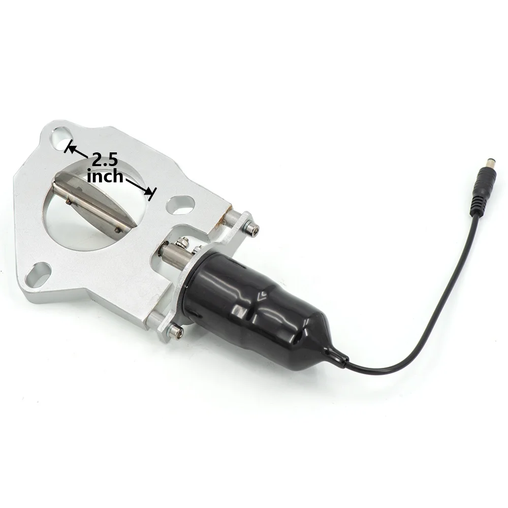 2.5 inch flexible DOUBLE CONTROL exhaust pipe 304 stainless steel type y with remote button PP-DKY25R