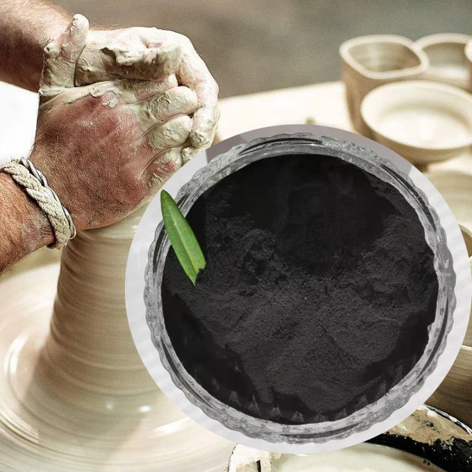 65% Humic Acid Sodium Humate As Cement For Pottery Industry