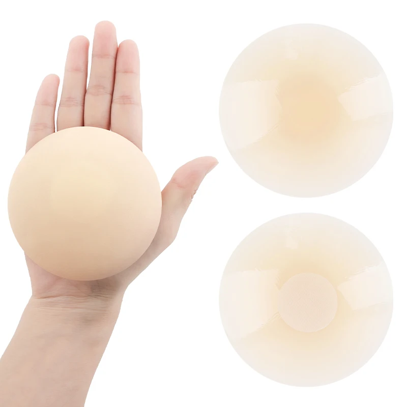 Best Size World Thinnest Reusable Adhesive Invisible Nude Nippleless Covers