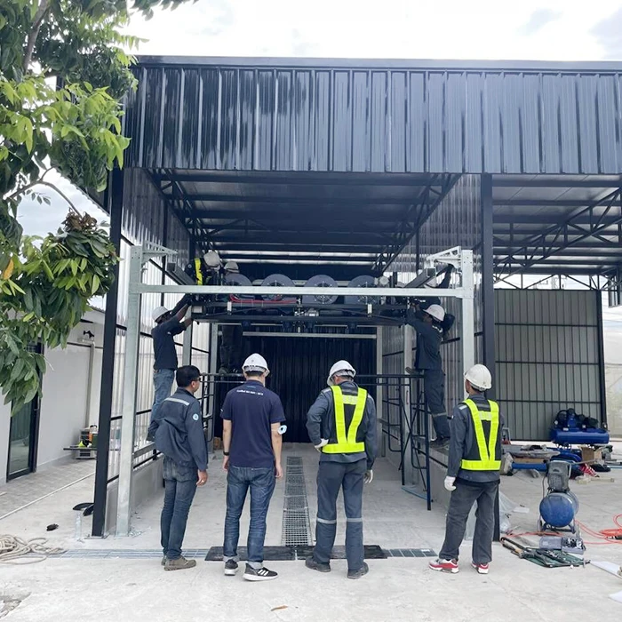 New model launched and hot selling 130bar German sensors coin operated  automatic with dryer Car wash machine for gas station