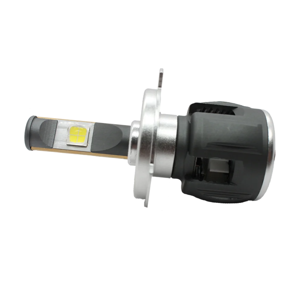 H4 Fan High Low Beam Hot Sale 9005 9006 LED Headlights XHP70 Auto Lamp H3 H7 H8 H9 H11 H1CSP 5000LM