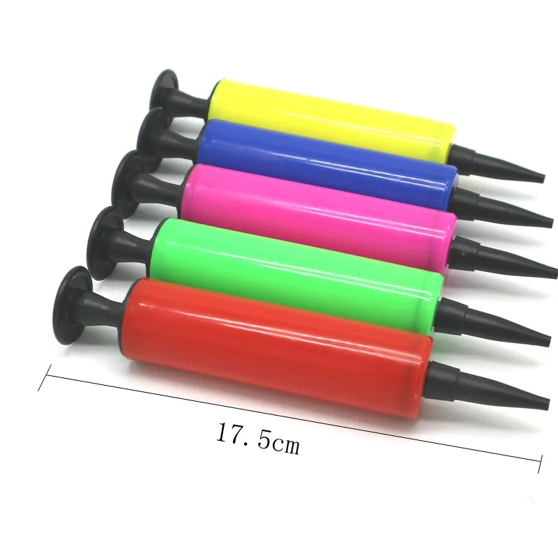 Wholesale Cheap Colorful Mini Manual Air Helium Balloon Pump for Latex BalloonsHot Sale Products