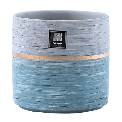 Gt Porcelain Nordic Industrial Style Colorful Flowerpot Ceramic Flower Pots Wholesale