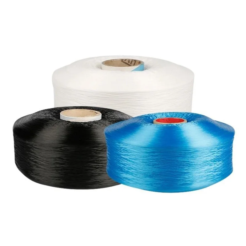 Polyester FDY Twist Yarn AA B-Grade Dyed FDY Yarn for ropes hoses