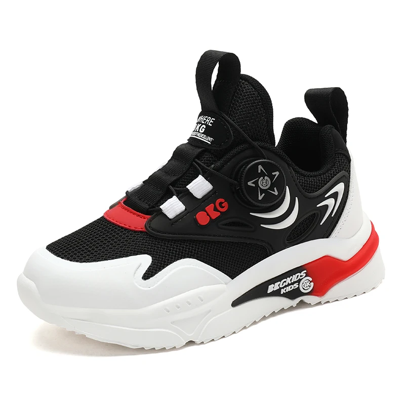 New Versatile Kids Casual Shoes Convenient Shoelaces Sports Shoes Super Breathable Outdoor Children Shoes