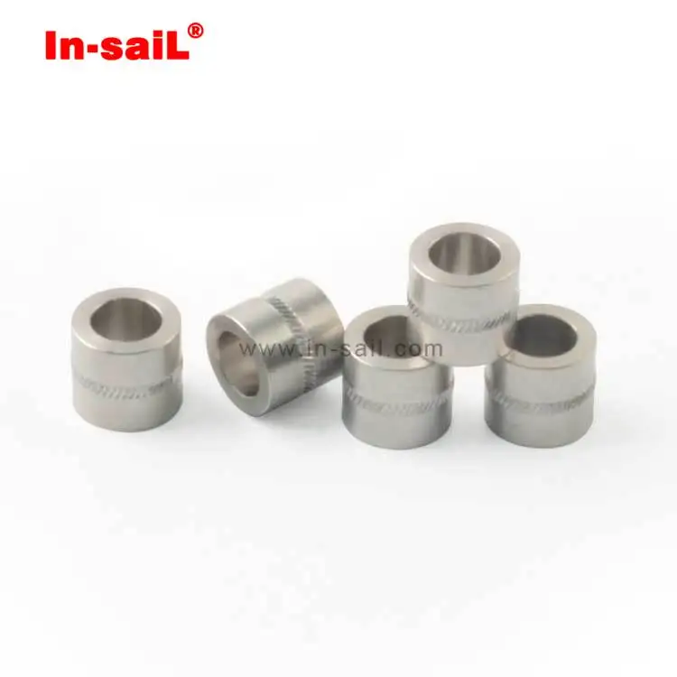 Formed and machined Metal Compression Limiters molded in bushing AL2024
