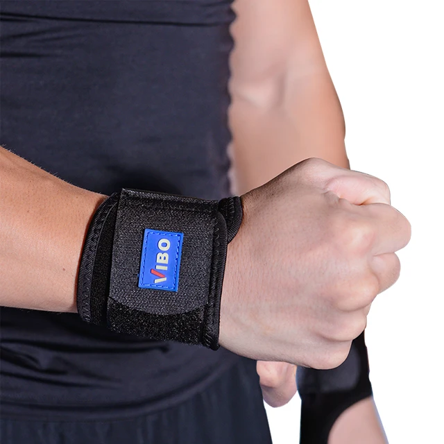 Neoprene Badminton Wristband  Protection Bodybuilding Training Gym Weight Lifting Brace Wrist Straps