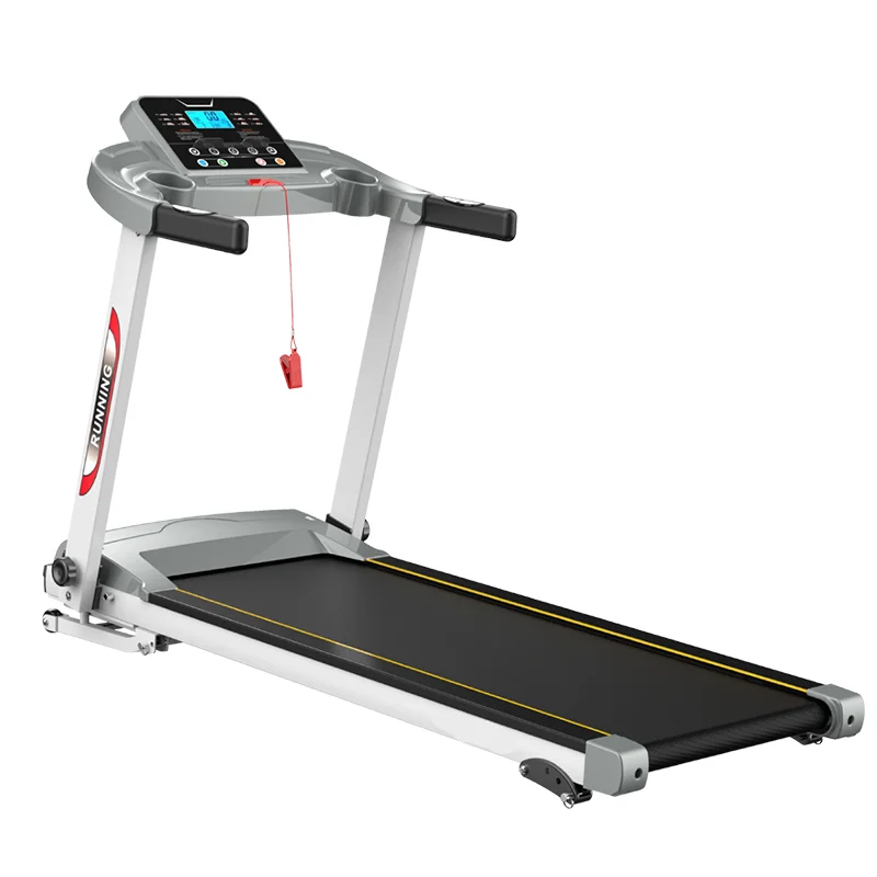 Custom-designed foldable motorized walking pad treadmill with digital display, suitable for home or office available for OEM ODM