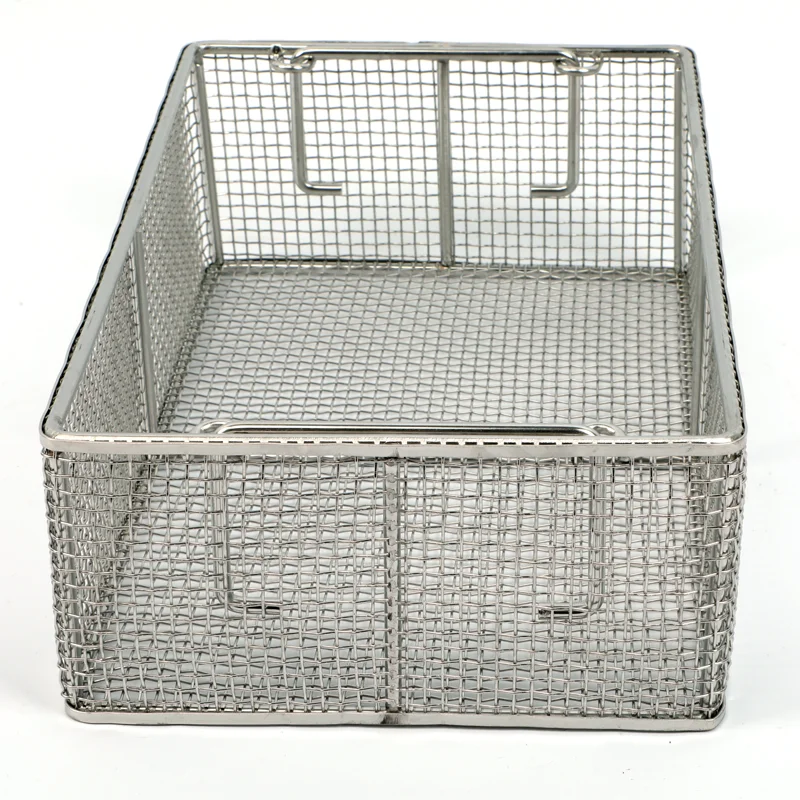 Металлические медицинские инструменты для хранения Стерилизации Проволочной Сетки из нержавеющей стали дезинфекционная корзина
