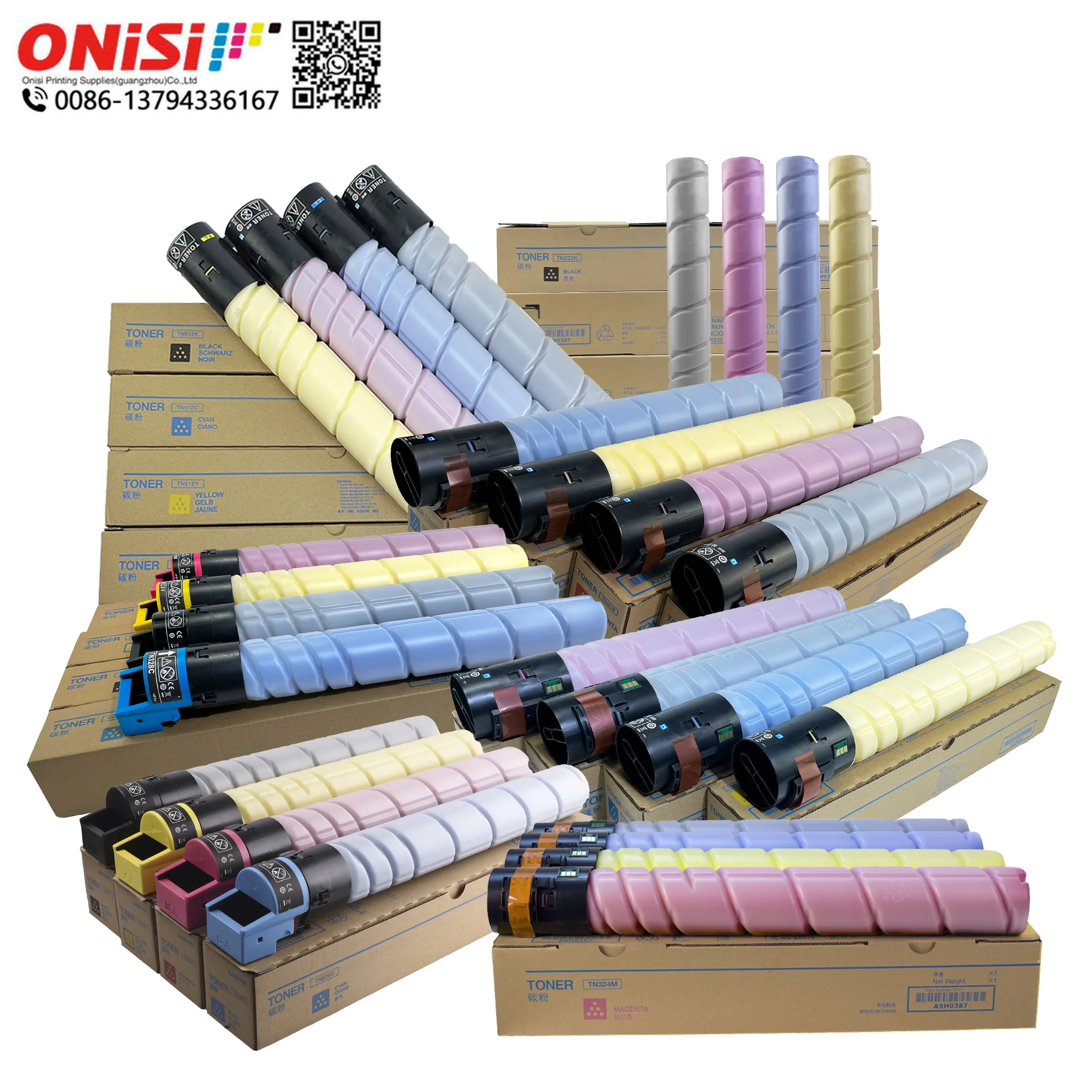 Tn615 Cykm Compatible Laser Toner Cartridge For Konica Minolta Bizhub Press C8000 Use With Japan Powdered Toner