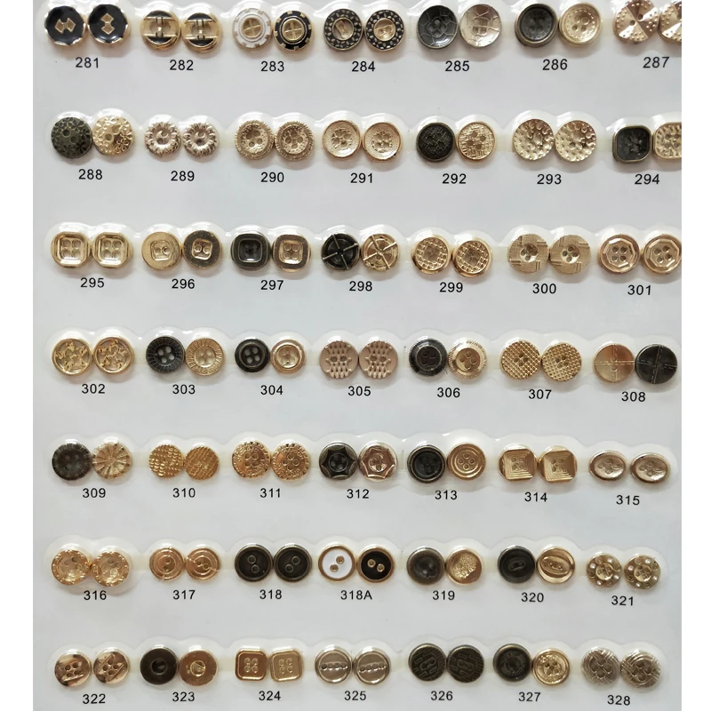 Factory supplies flat back 4 2 holes sewing antique brass matte silver zinc alloy metal shirt buttons wholesale