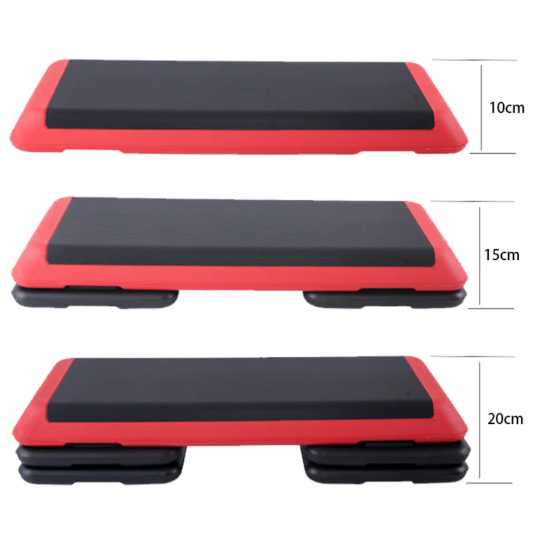 Hot Selling Aerobic Exercise Workout Step Platform PE Durable Material 110cm Aerobic Stepper For Fitness