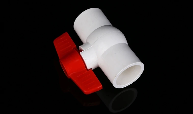 Plastic PVC DN15 20mm Ball Valve water irrigation supply pipe hose spare parts KX01