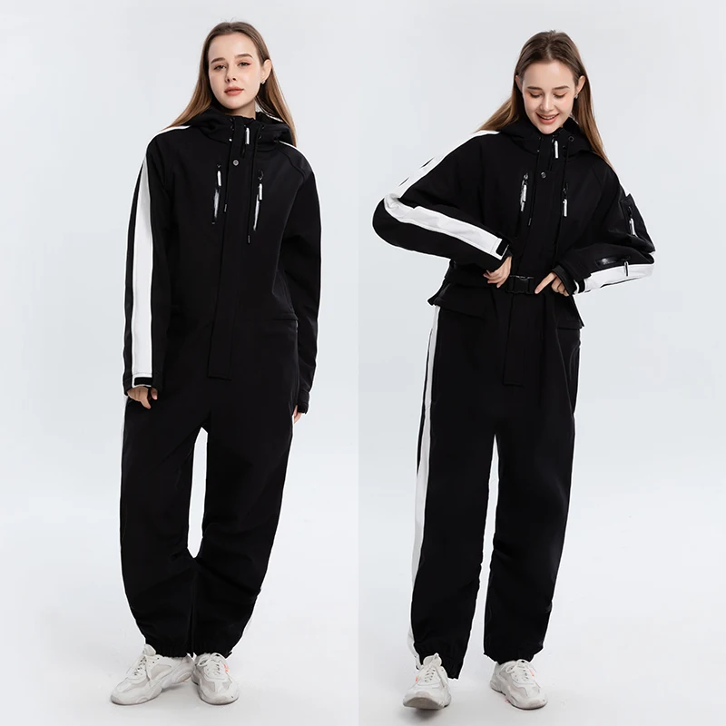 Winter Warm Waterproof Windproof Men Women Ski Suits Ski Jacket and Trousers Couple Snowboarding Coat and Pants Snow Clothes