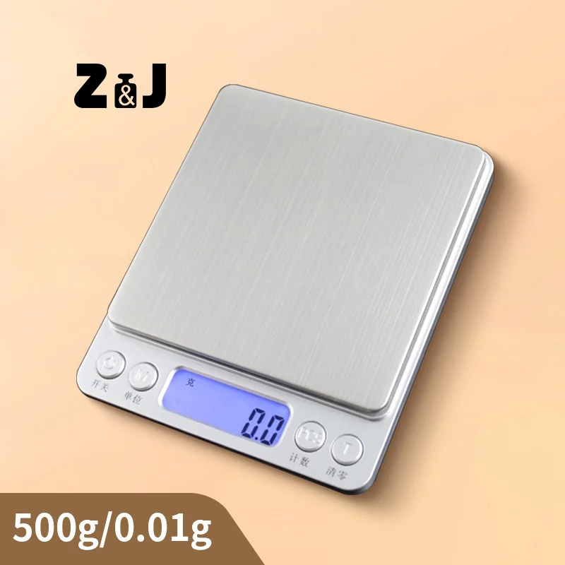 0.1g Weight Scale Digital Jewelry Weighing Scale 3Kg Kitchen Scale Versatile Use