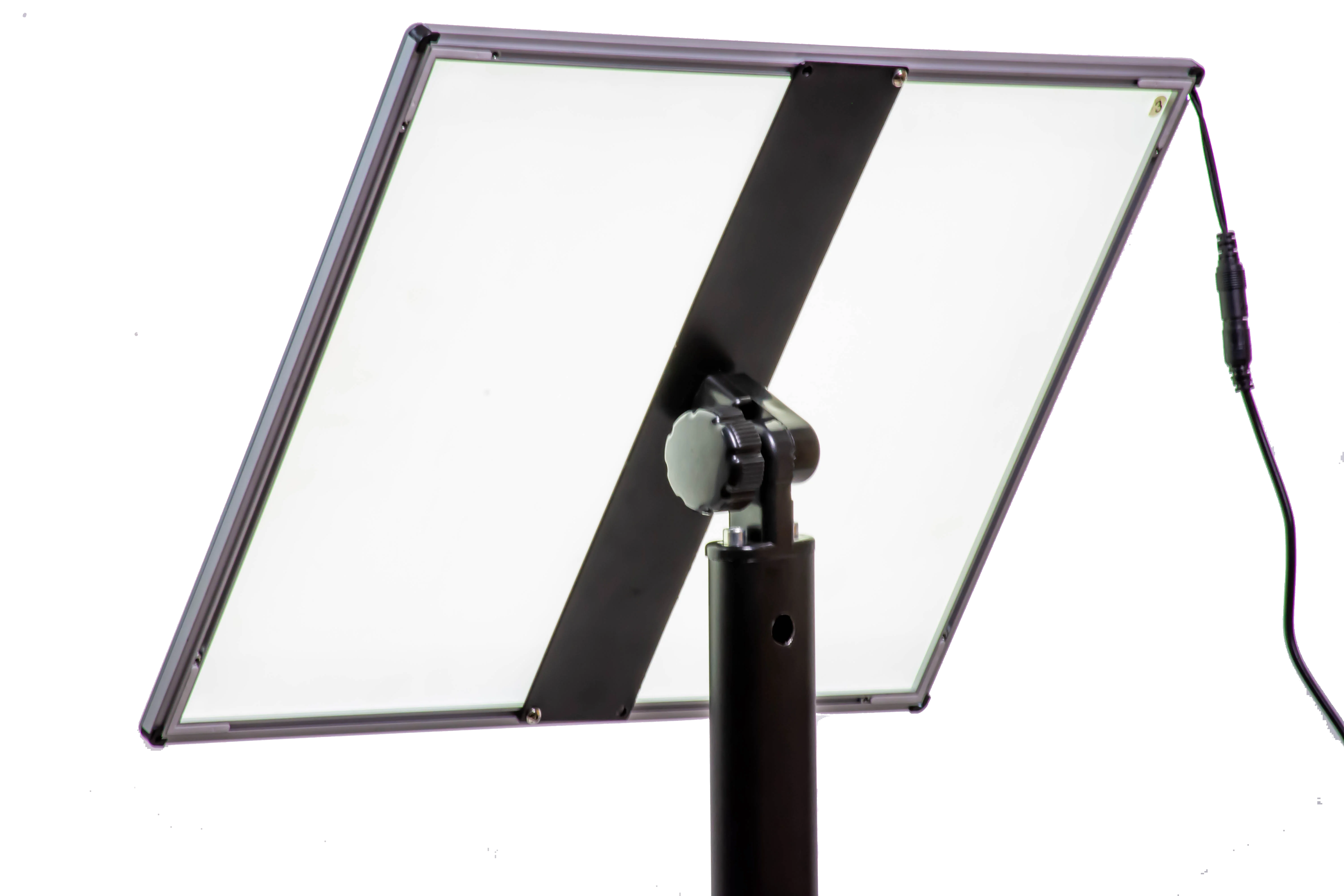 restaurant menu led display sign stand metal portable led display poster