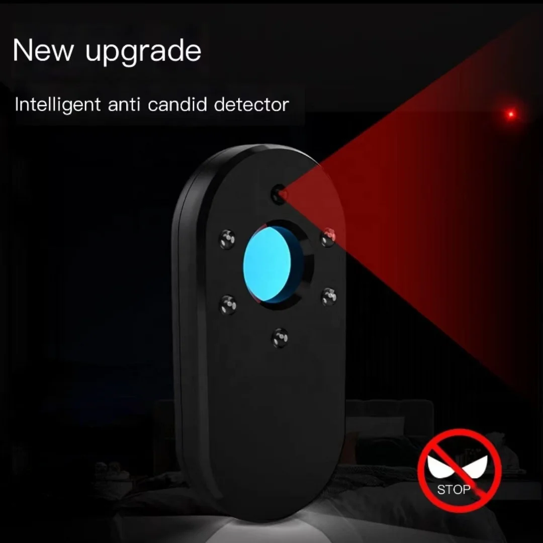 Upgraded Multifunctional Infrared Detector Personal Security Alarm Machine Anti-Spy Hidden Camera Detector For Travel Home Hotel
