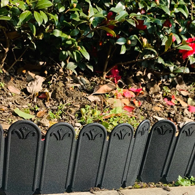 New Style Removable Garden Border Decorative Plastic Garden Fence