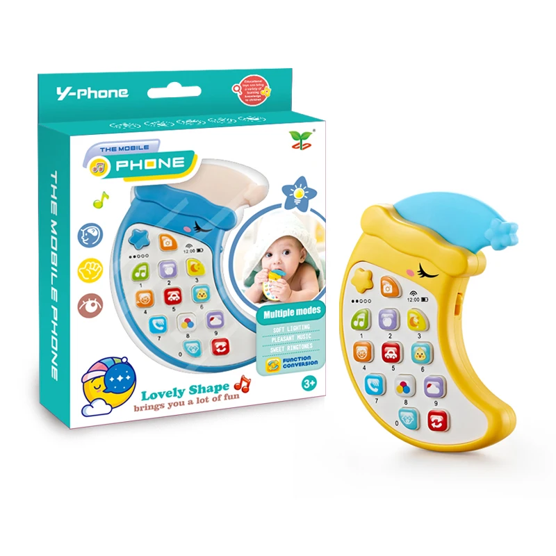 My First Play Phone Early Educational Baby Cell Phone Toy for Kids Baby Toy phone for Boy and Girl with Light Music