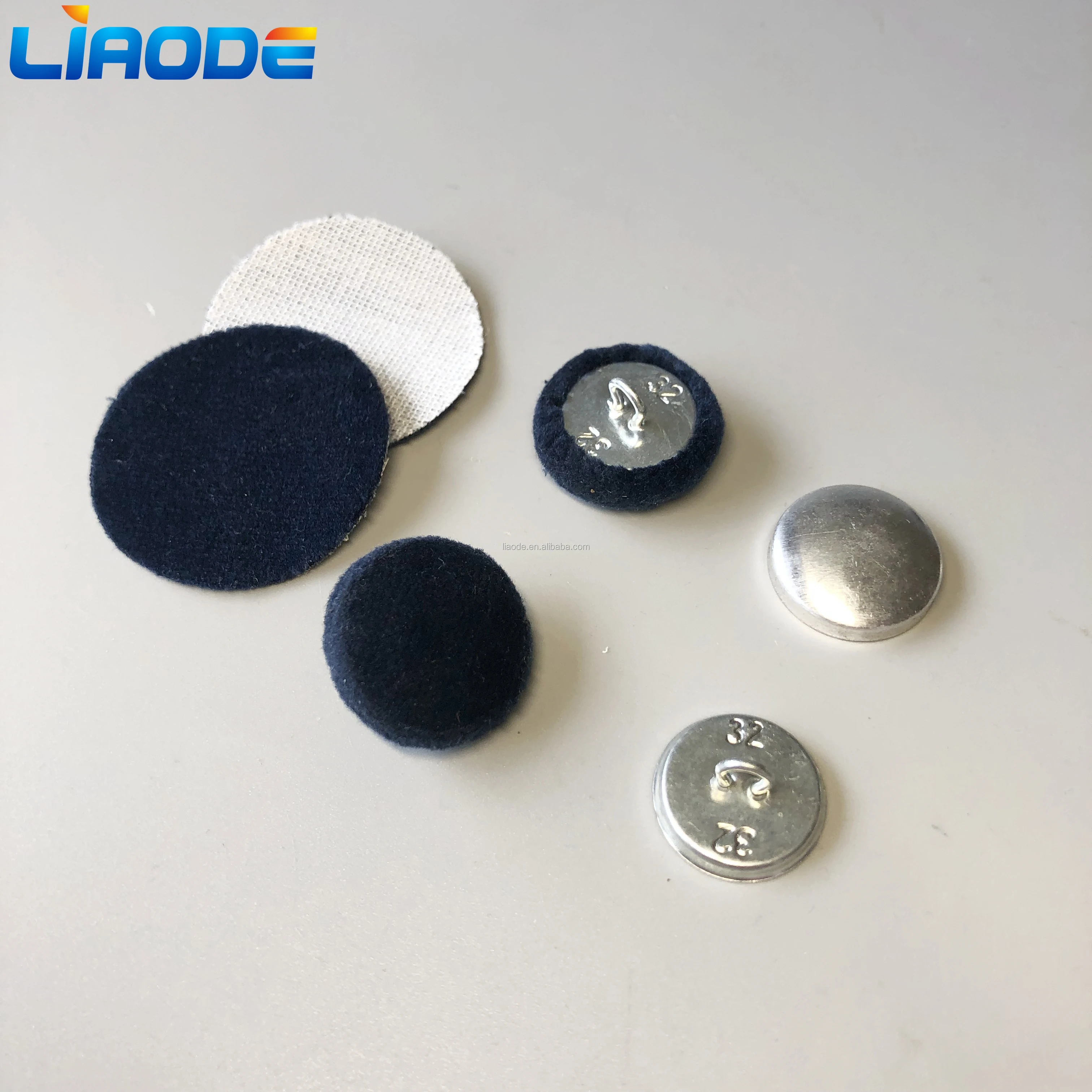 Automatic Furniture Fabric Covered Metal Button making machines