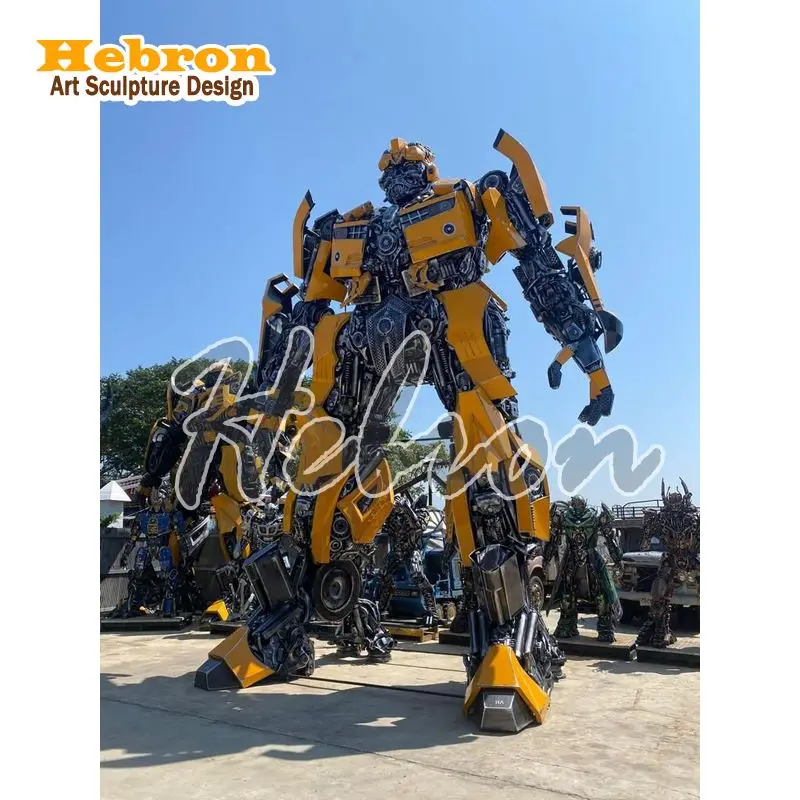 Attraction Dinosaur show Manufacturerhigh-quality Exhibits For Water Amusement Theme Park Designs  transform er robot statue