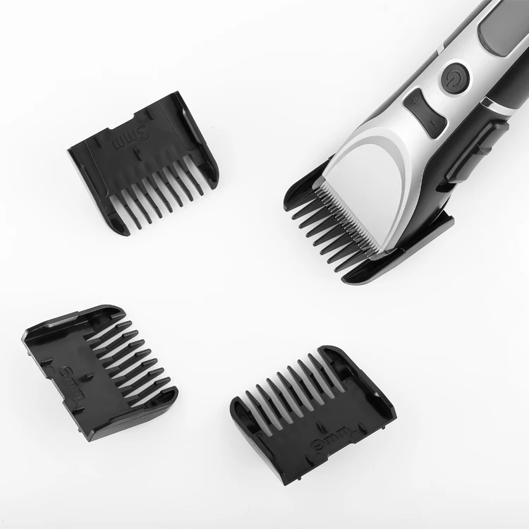 Durable Using 8 Hours Washable Black Cordless Hair Trimmer Hair